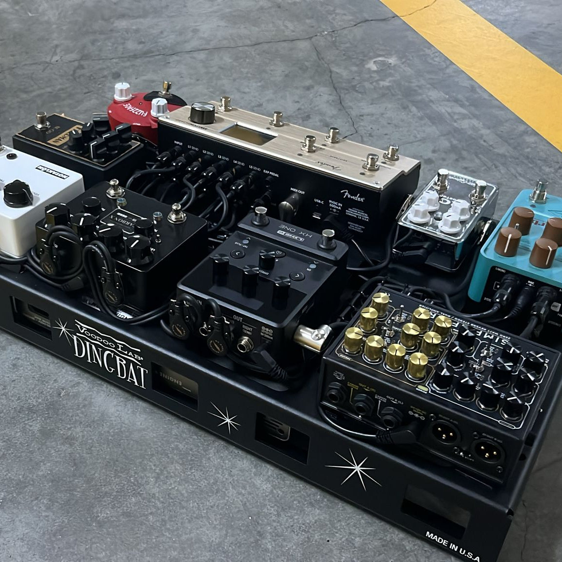professional guitar pedal board Pedalboard Setup (Deposit) – Fuzz n Buzz