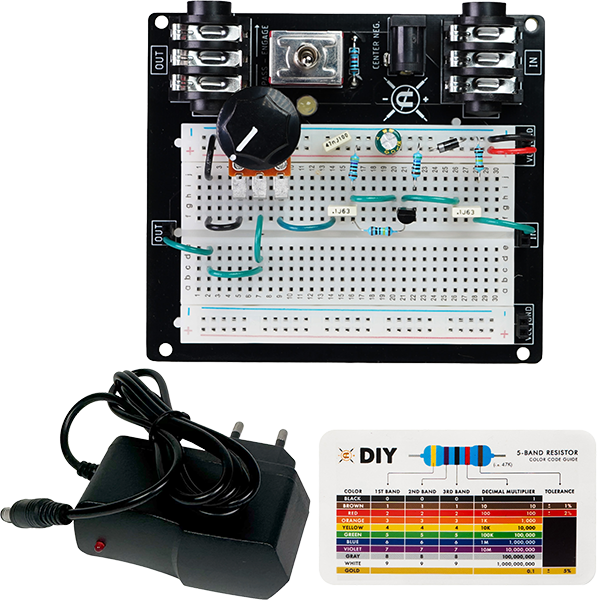 Coppersound Pedals DIY Cir-Kit Breadboard Bundle - Mini Boost