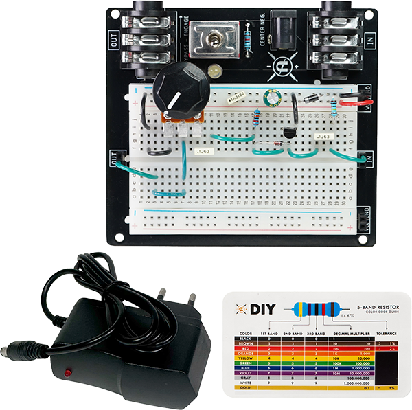 Coppersound Pedals DIY Cir-Kit Breadboard Bundle - Mini Fuzz