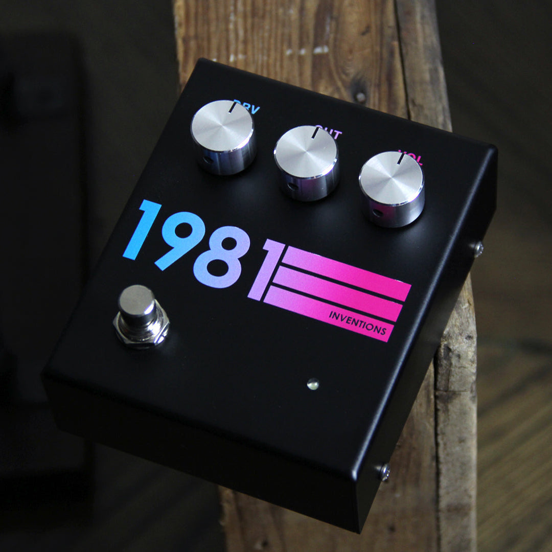 1981 Inventions DRV #3 Black Hyperfade