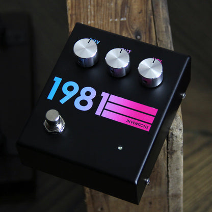 1981 Inventions DRV #3 Black Hyperfade