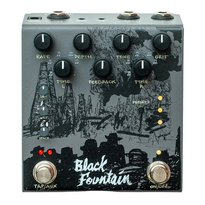 Old Blood Noise Endeavors Black Fountain Stereo - Slate