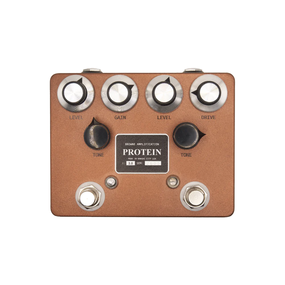 Browne Amplification The Protein Dual Overdrive V3 - Copper