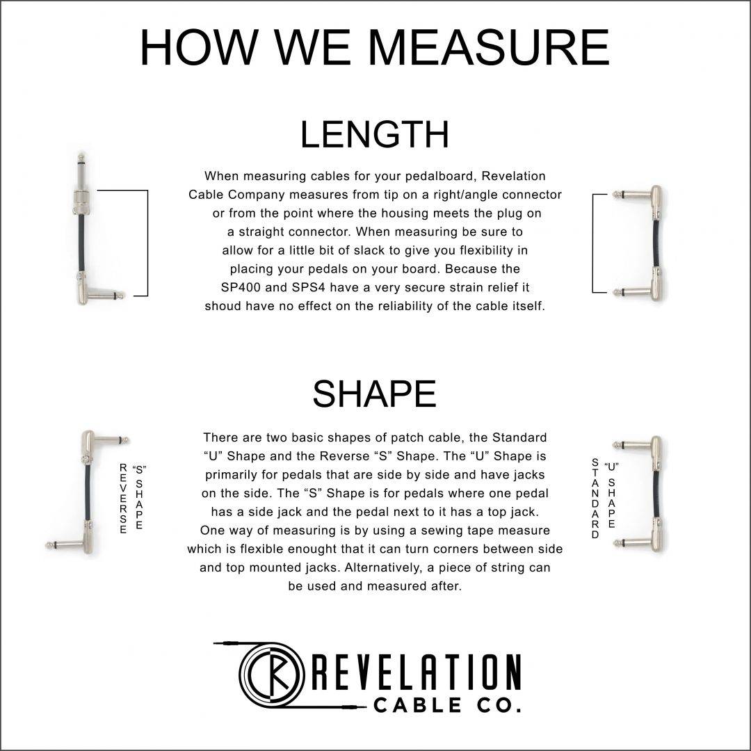 Revelation Cable Patch Cable U Shape - Mogami 2319