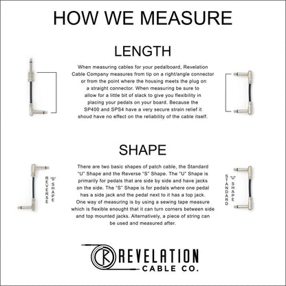 Revelation Cable Patch Cable U Shape - Mogami 2319