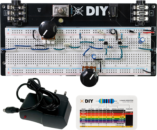Coppersound Pedals DIY Cir-Kit Breadboard Bundle - Silicon Fuzz