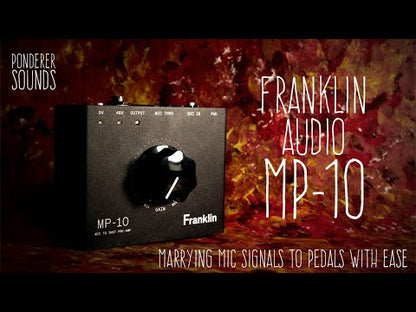Franklin Audio MP-10 Mic To Inst Pre-Amp