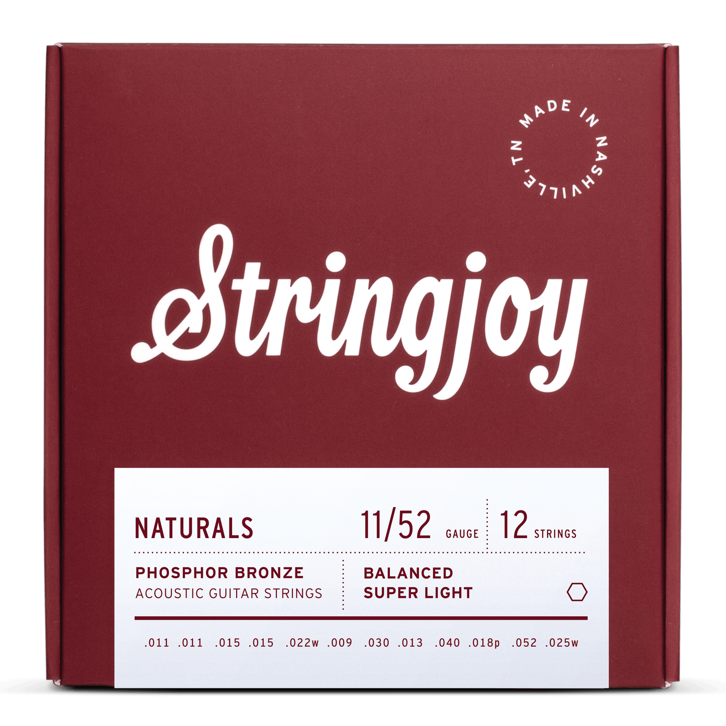 Stringjoy Acoustic Naturals 11-52