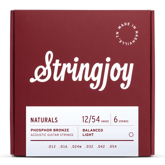 Stringjoy Acoustic Naturals 12-54